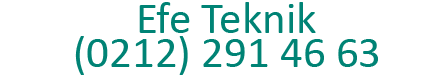 Kağıthane Baymak Kombi Servisi | Efe Teknik | (0 212) 291 46 63